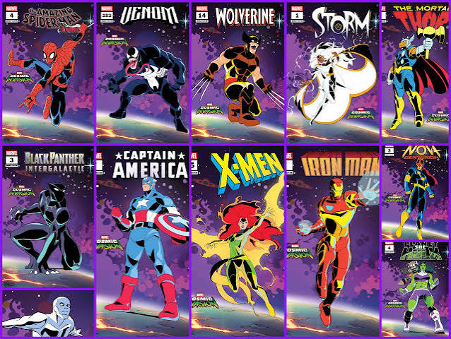 MARVEL COSMIC INVASION Characters